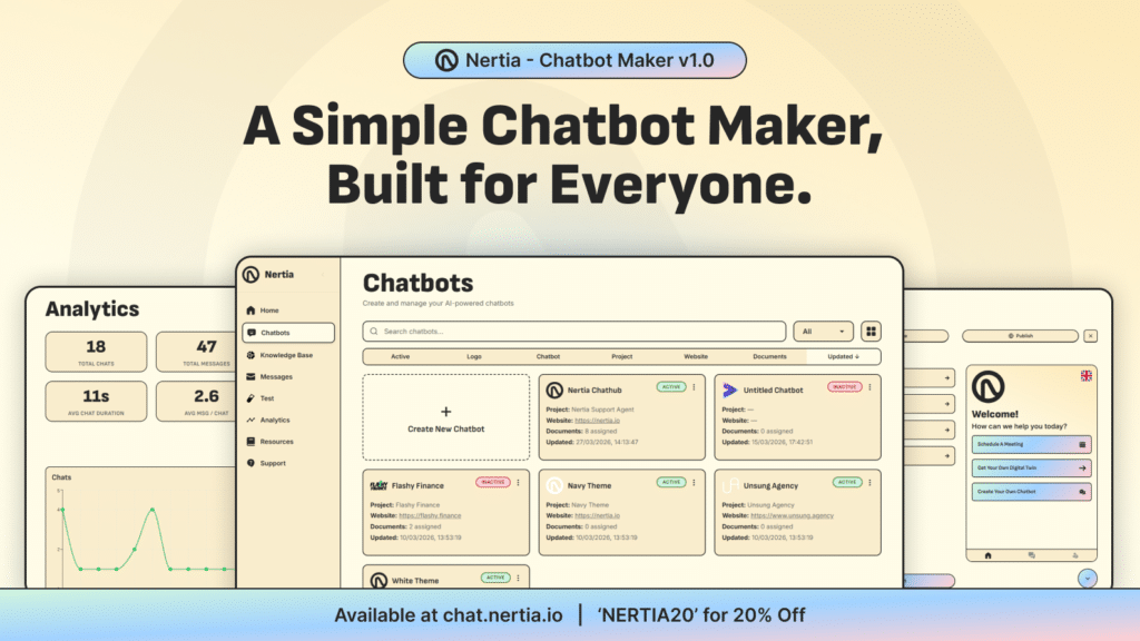 Nertia AI Chatbot Maker v1