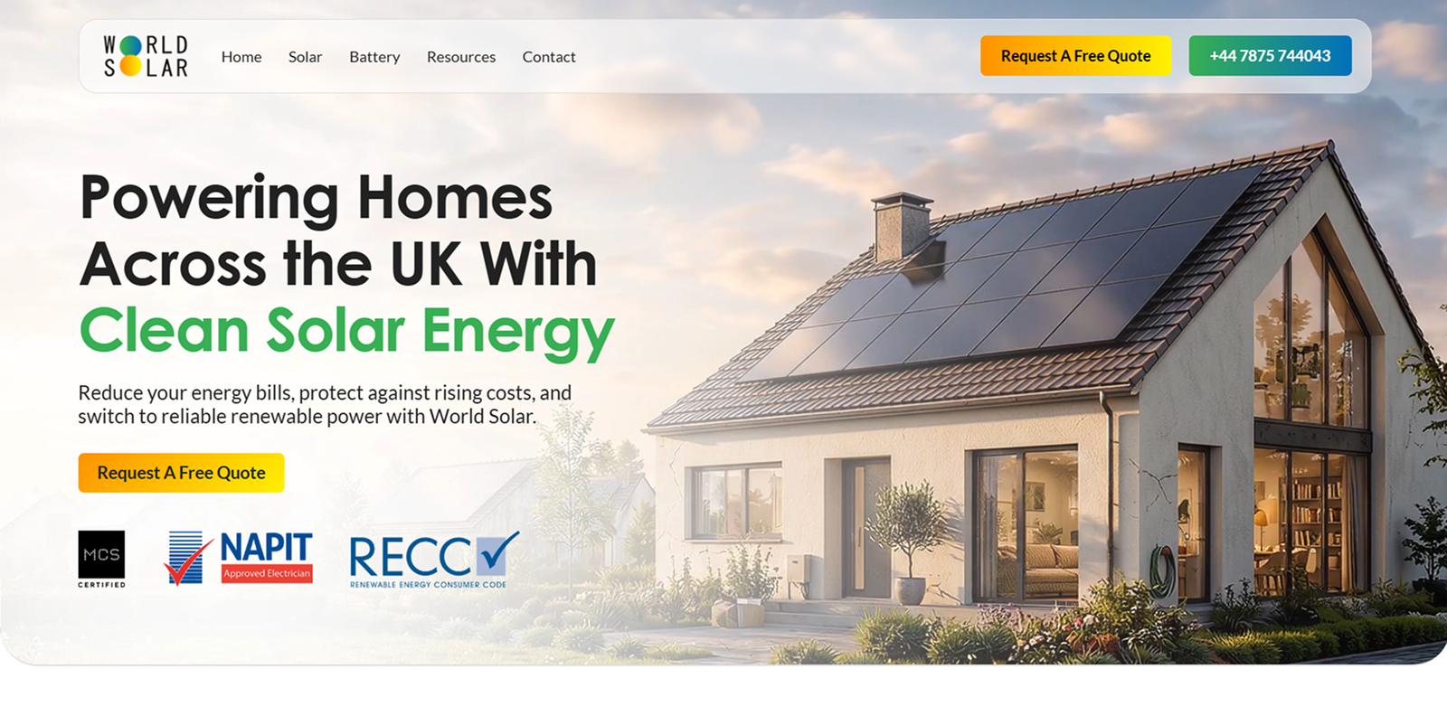 World Solar renewable energy website